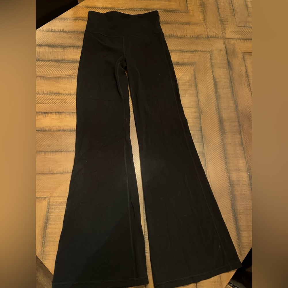 Athleta Elation Flare Pant Black size small